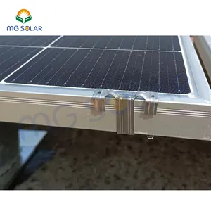 Clip de vidange d'eau solaire SUS 304 pour Clips de nettoyage de modules Pv d'épaisseur 30/35/40