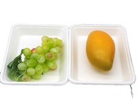 Prix compétitif OEM Plateau de viande de canne à sucre jetable biodégradable de qualité alimentaire