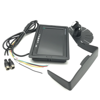Écran LCD TFT IPS 7 pouces 1024x600 avec déclencheur de suspension pneumatique pour caméra de voiture MDVR