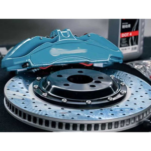 Nuevo Kit de Frenos de Alto Rendimiento <span class=keywords><strong>Brembo</strong></span> GT350 de 6 Pistones para BMW Serie 5 G30/G38 OEM 34118093369, Rotores Perforados de 380 mm - Product Image 1