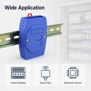 Contenitore in Plastica ABS IP54 per Modulo Relè su Guida DIN, Anticorrosione Superiore, per Controllo Industriale e Circuiti Elettronici - Product Image 1