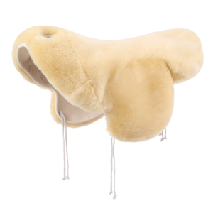 Housse de <span class=keywords><strong>selle</strong></span> Western en peau de mouton australienne de qualité supérieure, coussin d'équitation en laine d'agneau pour l'équitation en extérieur - Product Image 1