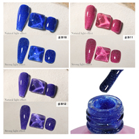 FZANEST néon paillettes disco réfléchissant bling uv gel vernis à ongles gel vernis logo personnalisé paillettes vernis à ongles ensemble