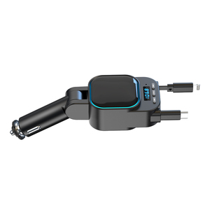 <span class=keywords><strong>Chargeur</strong></span> de voiture rétractable 96W avec adaptateur de charge rapide 4-en-1 <span class=keywords><strong>C</strong></span>âble <span class=keywords><strong>USB</strong></span> <span class=keywords><strong>C</strong></span> PD 3.0 Compatible pour <span class=keywords><strong>iPhone</strong></span> 16 15 <span class=keywords><strong>14</strong></span> 13 12 Pro Max - Product Image 5