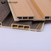 Dekorasi Dinding Interior Baru Panel Modern Kayu PTFE untuk Penutup Dinding
