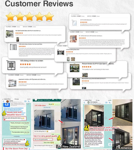 DERCHI NFRC Australia Villa camera divisorio interno fisarmonica porta Bifold in alluminio Patio vetro di lusso porta pieghevole per balcone - Product Image 6