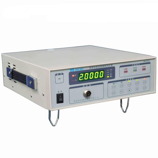 LW-2512 DC Micro Resistance Tester Milliohm Meter with Digital Display High Precision 0.02% Accuracy Metal Construction