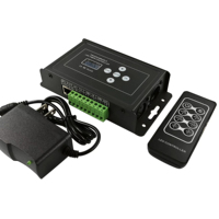 Contrôleur DMX512 programmable BC-100 avec fonction DIY et combinée, système d'horloge en temps réel, télécommande RF et écran LCD