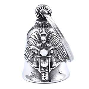 Gros mignon sécurité moto cloche <span class=keywords><strong>casque</strong></span> <span class=keywords><strong>voiture</strong></span> porte-clés sacs chaud porte-clés cadeau bijoux moto cloche gardien porte-clés - Product Image 6