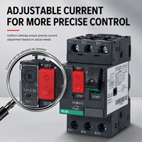 Disjoncteur thermomagnétique série GV2-M monté sur rail DIN, 3 pôles, 690V, haute capacité de coupure, Icu jusqu'à 100kA