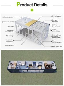 Casa Prefabricada de Lujo, Expandible y Móvil, Tipo Contenedor, para Oficina, Bar o Cafetería al Aire Libre, con Materiales Transpirables - Product Image 3
