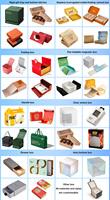Boîtes d'expédition en carton kraft rigide portables en gros avec pelliculage mat, gaufrage et doublure en éponge pour emballage cadeau de thé de luxe