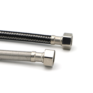 For Metal 2 Inch Connector Supply Flexible Water Hose Stainless <strong>Steel</strong> Natural Plumbing Hoses <strong>Pipe</strong> Corrug Braided Hose Faucet - Product Image 4