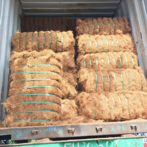 Fibre de coco brune naturelle du Vietnam - Matière première écologique pour le filage et l'utilisation dans le béton - Product Image 1