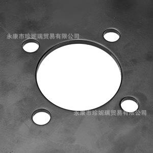 Piñón de cadena de rodillos de acero de 60 dientes Zhen Nirui, serie 35, orificio de 20 mm para reparación de minibicicletas - Product Image 3