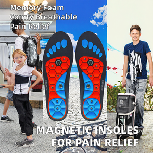 Plantillas Ortopédicas Magnéticas para Hombre y Mujer, de Espuma Viscoelástica, para Alivio del Dolor de Pies, Plantillas de Reflexología, Deportivas y Cómodas, Quema Grasa Abdominal - Product Image 2