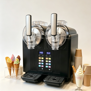 เครื่องทำไอศกรีมซอฟต์เสิร์ฟอัตโนมัติขนาดเล็กสำหรับร้านน้ำชาใหม่ - Product Image 1