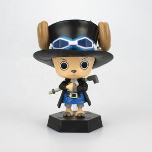 9 Modellini Anime <span class=keywords><strong>One</strong></span> Piece Tony Chopper Cos Luffy Saber Buggy Sabo, Statuette da Collezione, Ornamenti per Auto, Action Figure, Regali - Product Image 4