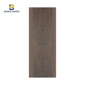 Hoja de acero estampada en relieve para puerta, diseño de lámina de hierro para puerta, de aluminio y acero - Product Image 3