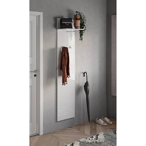 PERCHERO DE PARED CM 40 BLANCO BRILLANTE - Product Image 1