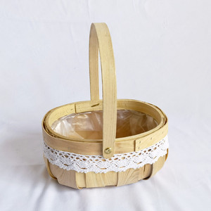 Wholesale Hand-woven Flower <b>Basket</b> Household Goods Fresh Natural Garden Rattan <b>Storage</b> Decoration - Product Image 4