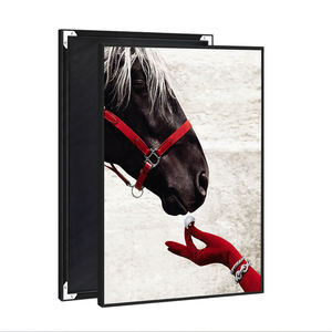 Peintures murales équestres de qualité galerie en gros, impressions sur toile en porcelaine cristalline, <span class=keywords><strong>peinture</strong></span> numérique de chevaux, décoration murale - Product Image 1