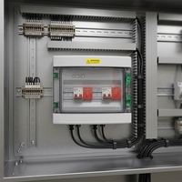 Boîtier de distribution étanche HA pour combinateur PV DC/AC, construction en acier et ABS, 500V, pour système solaire extérieur, certifié CE