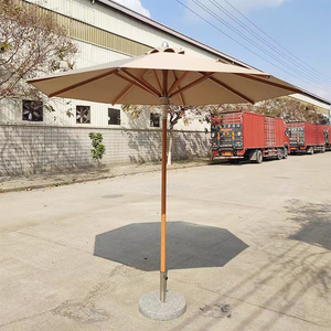 JXT <span class=keywords><strong>sol</strong></span> fuerte grano <span class=keywords><strong>de</strong></span> madera blanca café al aire libre restaurante paraguas Bistro <span class=keywords><strong>cerveza</strong></span> paraguas playa jardín sombrilla - Product Image 3