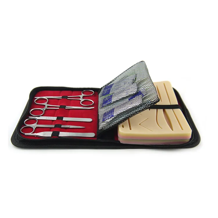 Complete Suture Practice Kit with Wound Simulated Training Kit