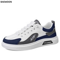 BAEWOON B107 Chaussures décontractées basses pour homme, style coréen, tendance saisonnière, pour l'extérieur et le voyage, à semelle plate