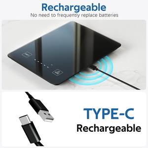 Báscula de Cocina Electrónica Inteligente con Pantalla LED Clara, Cálculo de Calorías de Alimentos, Aplicación Gratuita, Báscula de Cocina Inteligente - Product Image 4