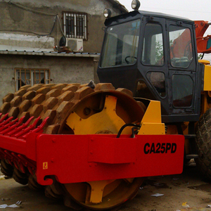 Rodillo Compactador Dynapac CA25D Usado Original de Suecia, Modelo 2010, Potencia de 92kw, Capacidad de Subida del 30%, Rodillo de Doble Tambor - Product Image 1