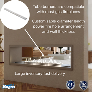 Ventes Directes Usine de Brûleurs Tubulaires en Acier Inoxydable à <span class=keywords><strong>Prix</strong></span> Abordables, Tailles et Puissances Personnalisables Disponibles pour Foyers à Gaz - Product Image 2