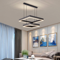 Luminaires suspendus modernes à LED, style nordique, pour cuisine, île, Rectangle, salon, Hall