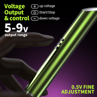 RHEIN Elektrische Draadloze PMU Pen 2.2mm Stroke Dubbele 600mAh Batterij RVS 4 Kleuren voor Wenkbrauw Lip Eyeliner Tattoo
