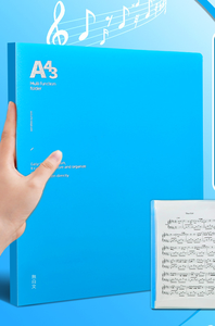 Âm nhạc tập tin thư mục A4 kích thước tờ âm nhạc thư mục giấy tài liệu âm nhạc theo chủ đề tay áo túi lưu trữ thư mục - Product Image 3