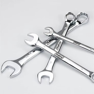 Clé combinée métrique Faqiang Tools 10 mm, conception à 12 points, déport de 15 degrés, acier au carbone miroir, OEM industriel - Product Image 5