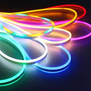 Neon Led Strip Light Rgb Led Dream Color 60led/m 12v Silicone DC 12V 90 Silicone Material Light Strings Warehouse Luces De Neon