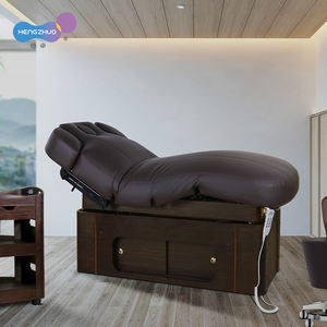 Camilla de Masajes Eléctrica con Base de Madera y 4 Motores, con Cajones, Colchón Cómodo Tipo Nube, Cama de Spa para Camillas de Masajes - Product Image 2