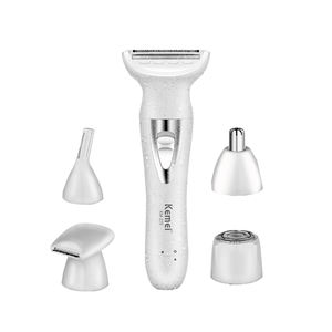 Kit de toilettage <span class=keywords><strong>Kemei</strong></span> Km-275 <span class=keywords><strong>5</strong></span> en <span class=keywords><strong>1</strong></span>, rasoir électrique pour sourcils, bikini, épilation indolore, rasoir étanche - Product Image 6