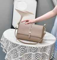Sac bandoulière messager YAGELAISHI 2025 tendance de luxe vintage pour femme en cuir PU avec fermeture éclair