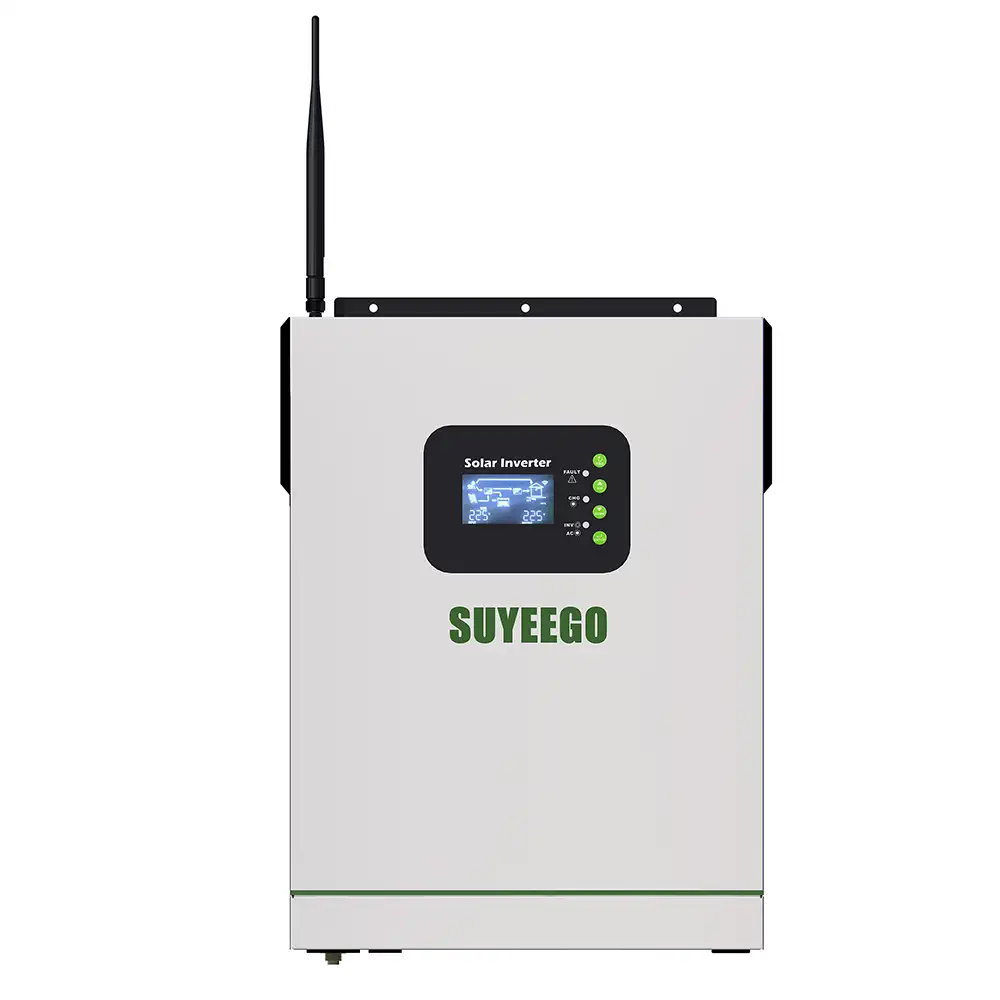 SUYEEGO SYGHB 3kw 5kw 8kw 24v 48 Off Grid Pure sinusoidale inverter caricabatterie inverter ibrido solare costruito in mppt e wifi