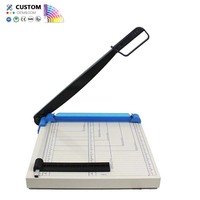Ofitech Premium 12 pouces A4 16 feuilles 5 en 1 coupe-papier machine à découper le papier de bureau coupe-guillotine