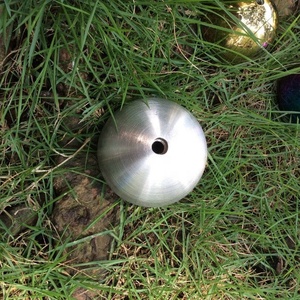 316/304 corrimano raccordo foro filettato in acciaio inox sfera cava per decorazione <span class=keywords><strong>mobili</strong></span> parete appeso <span class=keywords><strong>Deco</strong></span>. - Product Image 2