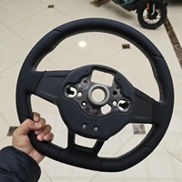 Volante de Cuero para Volkswagen MK7 MK6 Golf7 Polo CC Jetta Tiguan GTI R GTD GTS GTE R-Line Passat GOLF