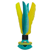 Kick Feather Federball Badminton Big Size 22CM Original China Jianzi Federball