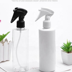 2026 Room <b>Flat</b> Shoulder Spray Bottles 300ml <b>White</b> Round Plastic Perfume Spray Bottle - Product Image 6