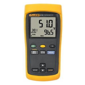 Thermomètre numérique Fluke 51-II avec écran LCD, mesure de température infrarouge - Product Image 1