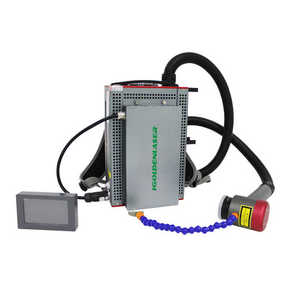 เครื่องทำความสะอาดไฟเบอร์เลเซอร์แบบพกพา JPT 3000W Mopa รุ่น Pulse กำลังไฟ 50W สำหรับกำจัดสนิมบนสแตนเลส กำลังไฟ 200W ใช้น้ำสำหรับอลูมิเนียม PVC 300 - Product Image 1