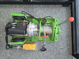 मोटर चालित ट्रॉली के साथ 500 किलोग्राम क्षमता उच्च गति वाली पुली प्रणाली पोर्टेबल लिफ्ट वाच - Product Image 6